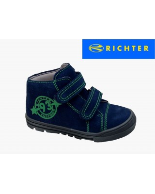 Richter kék tépőzáras kisfiú cipő