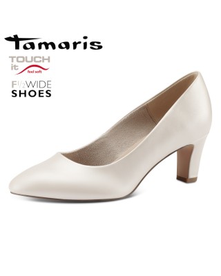 Tamaris púder magassarkú cipő