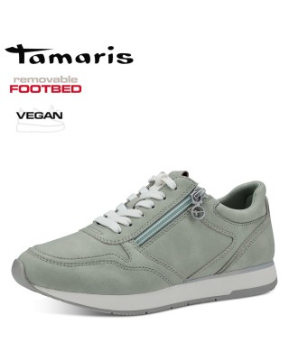 Tamaris zöld sportos női cipő