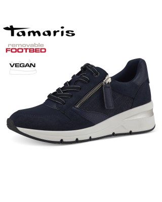 Tamaris kék sportos női cipő