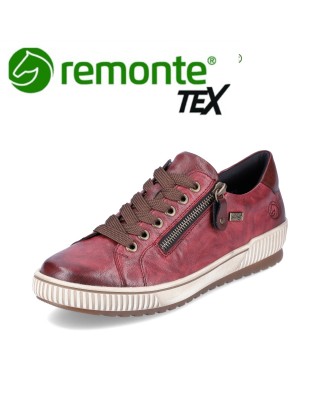 36-os Remonte bordó fűzős cipő