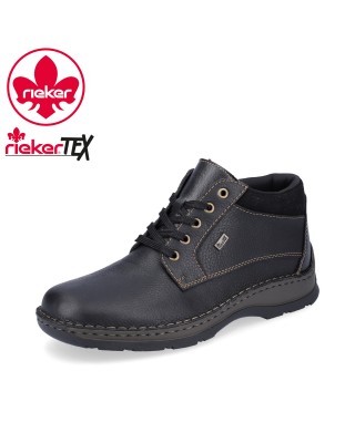 40-es Rieker fekete férfi...