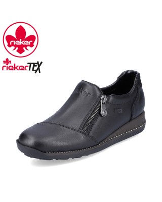 40-es Rieker fekete női...