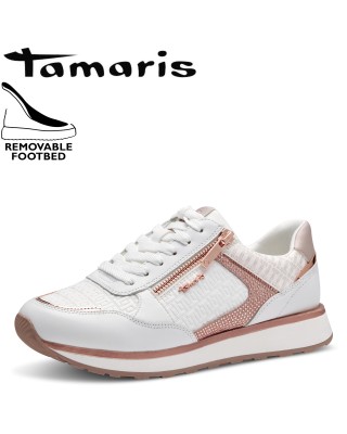 Tamaris fehér sportos női cipő