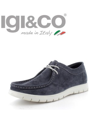 Igi&Co kék fűzős férfi cipő