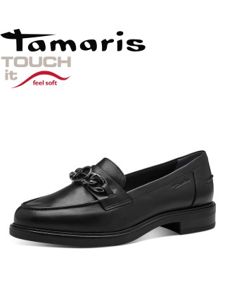 37-es Tamaris fekete női...