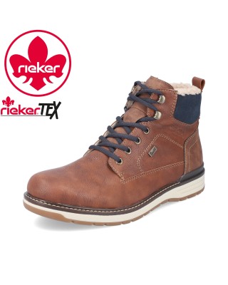 41-es Rieker fekete férfi...