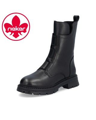 38-as Rieker fekete női csizma