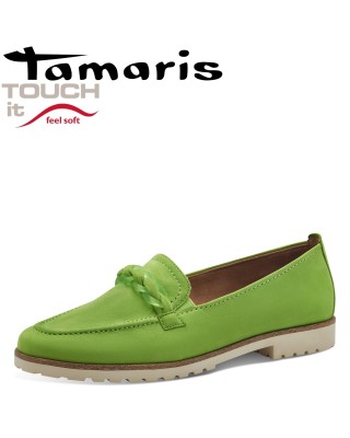 38-as Tamaris zöld női félcipő