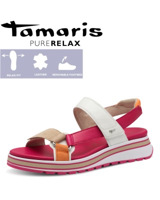 39-es Tamaris pink szandál