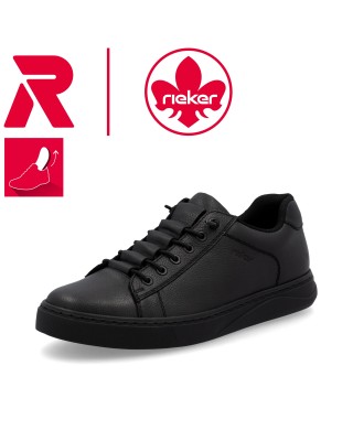 43-as Rieker fekete fűzős...