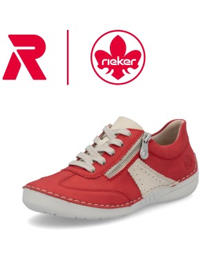 39-es Rieker piros sportos...