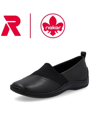 37-es Rieker fekete bebújós...