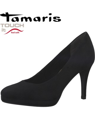 39-es Tamaris fekete velúr...