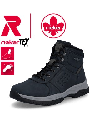 Rieker sötétkék fűzős férfi...