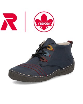 39-es Rieker kék fűzős női...