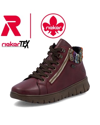 Rieker bordó bélelt női...