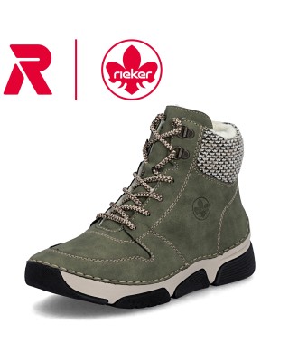 Rieker keki zöld bélelt női...