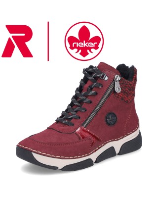 39-es Rieker bordó bélelt...