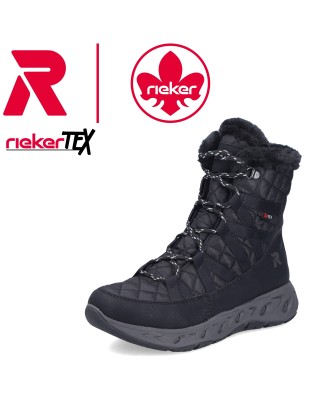 37-es Rieker fekete női...