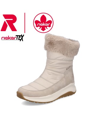 Rieker bézs női hótaposó