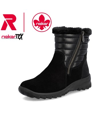 36-os Rieker fekete női...