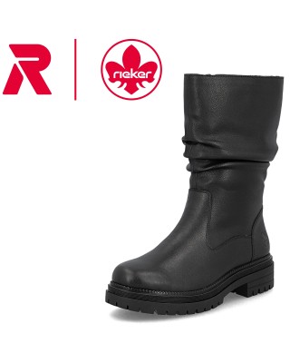 36-os Rieker fekete bélelt...