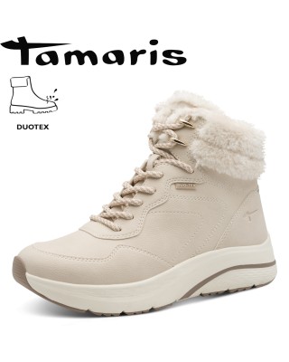 38-as Tamaris bézs fűzős...