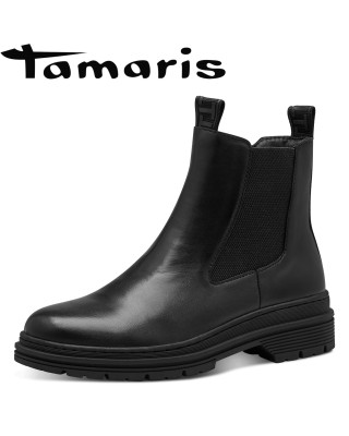 38-as Tamaris fekete női...