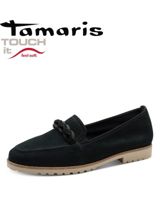 Tamaris kék női félcipő