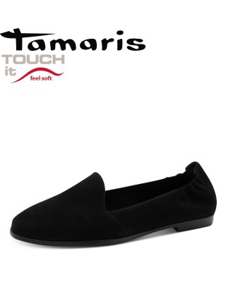 Tamaris fekete női félcipő