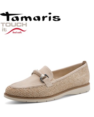 Tamaris bézs női félcipő