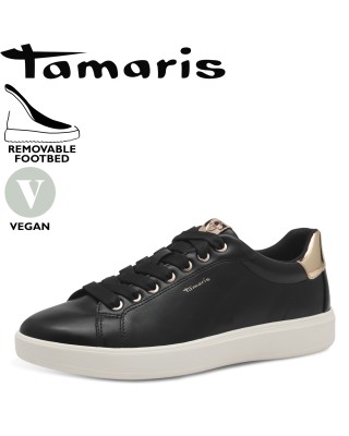 Tamaris fekete női sportcipő