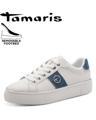 Tamaris fehér női sportcipő