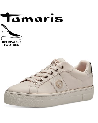 Tamaris bézs női sportcipő
