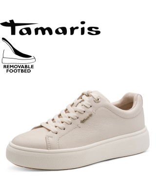 Tamaris bézs női sportcipő
