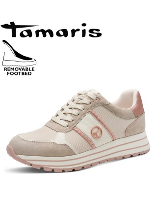 Tamaris bézs-rózsaszín női...