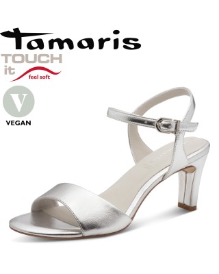 Tamaris ezüst magassarkú...