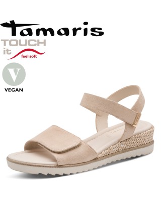 Tamaris bézs szandál