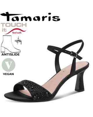 Tamaris fekete magassarkú...