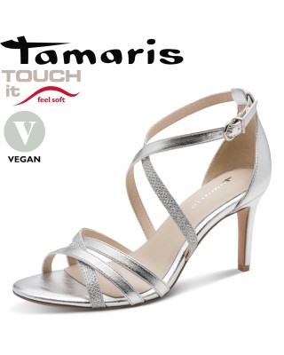 Tamaris ezüst magassarkú...