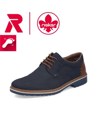 Rieker kék fűzős férfi cipő