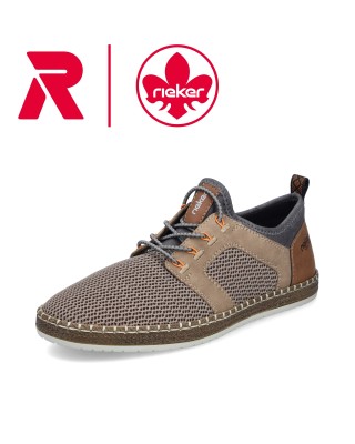 Rieker barna férfi vászoncipő