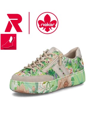 Rieker mintás női sportos cipő