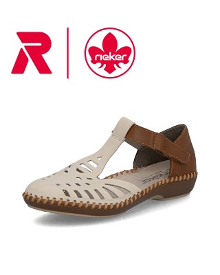 Rieker bézs nyitott pántos...