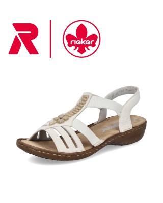 Rieker törtfehér női szandál