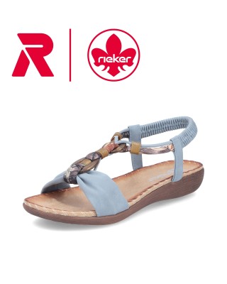 Rieker világoskék női szandál