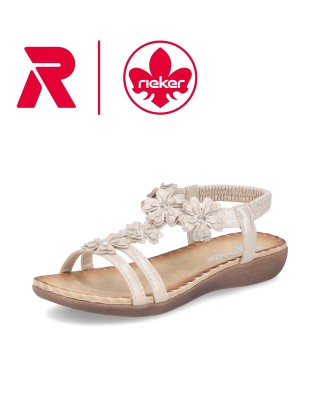 Rieker arany női szandál