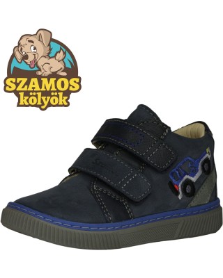 Szamos kölyök kék kisfiú cipő