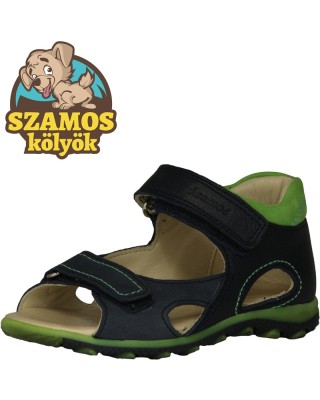 Szamos kölyök kék fiú szandál